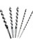 5 Adet 230MM Hex Shank Ekstra Uzun Nokta Büküm Burgu Ahşap Matkap Uçları Seti Ağaç Işleme Büküm Matkap Ucu Araç Seti 6 8 10 12 14MM (Yurt Dışından) 1