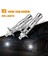 4pcs H1 LED Far Sis Sürüş Ampulleri 6000K Süper Beyaz 200W (Yurt Dışından) 4