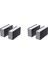 60 Paket C Kanal Manyetik Etiket Tutucular 1 x 3 Inç Mıknatıslı Isim Etiketleri Metal Beyaz Tahta Için Alet Kutusu Etiketleri (Yurt Dışından) 1