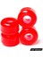 Adet/takım Kaykay Longboard Tekerlek 54MM x 36MM 82A Tekerlek Dublör Kaykaylar Düşük Hız Pu Tekerlek, Beyaz (Yurt Dışından) 2