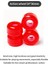 Adet/takım Kaykay Longboard Tekerlek 54MM x 36MM 82A Tekerlek Dublör Kaykaylar Düşük Hız Pu Tekerlek, Beyaz (Yurt Dışından) 5