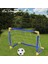 Kapalı Mini Katlanır Futbol Futbol Topu Kale Sonrası Net Set + Pompa Çocuk Spor Açık Ev Oyun Oyuncak Çocuk Doğum Günü Hediyesi Plastik (Yurt Dışından) 4