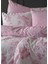 Sevilla Pembe Pamuklu Çift Kişilik Nevresim Takımı 200X220 cm 3
