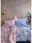 Sevilla Pembe Pamuklu Çift Kişilik Nevresim Takımı 200X220 cm 7
