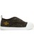 Siyah Logo Desenli Unisex Çocuk Sneaker 1