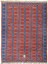 Nova El Dokuma Kırmızı Yüncü Kilim 132X174 cm 1