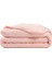 Washed Linen Pembe Keten Çift Kişilik Nevresim Kılıfı 200 x 220 cm 1