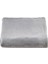 Gri Pamuklu Throw Battaniye 140 x 190 cm 2
