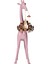 Giraffe In Love Pembe Masa Lambası 4