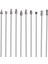 10 Adet 4 Inç Uzun Çift Kesim Tungsten Katı Karbür Döner Çapak Seti 1/8 Inç (3mm) Shank Büküm Matkap Ucu Döner Aletler Için (Yurt Dışından) 1