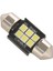 Son Derece Parlak 400 Lümen 3020 Yonga Seti Canbus Hatasız Iç Mekan LED Ampuller Araba Işıkları Plaka Kubbe Haritası Kapı Nezaket 31MM Festoon DE3175 6428 Xenon Beyaz (Yurt Dışından) 2