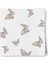 %100 Pamuk Iconique Lapin Müslin Gri Bebek Örtüsü 70X70 cm 1
