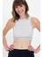 Belden Bağlamalı Fitilli Crop T-Shirt 1
