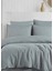 Aden Mini Waffle Gri Çift Kişilik Nevresim Takımı 200X220 cm 2