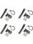 4x Ngff M2 Kablosuz Kart Pcı-E Pcie Masaüstü Bluetooth Dönüştürücü Adaptör ile AX200 9260AC Için 8 Ac Anten (Yurt Dışından) 1