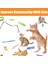 22 Adet Kedi Oyuncakları Interaktif Kapalı Kediler Için Tünel Fare Yavru Oyuncaklar Kedi Tüyü Teaser Değnek Bahar Oyuncak (Yurt Dışından) 3