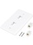 4'lü Paket 2 Portlu Ethernet Duvar Plakası, Cat6 Dişi - Dişi Duvar Jakı RJ45 Sıralı Bağlayıcı Duvar Çıkışı, Beyaz (Yurt Dışından) 2