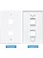 4'lü Paket 2 Portlu Ethernet Duvar Plakası, Cat6 Dişi - Dişi Duvar Jakı RJ45 Sıralı Bağlayıcı Duvar Çıkışı, Beyaz (Yurt Dışından) 3