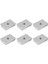 6 Adet M6 T-Track Slider Sürgülü Somun Alüminyum Alaşımlı T Yuvası Somun Profil Ağaç Işleme Aleti Yuvası Bağlantı Elemanı (Yurt Dışından) 1