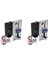 2x Programlanabilir Plastik Çoklu Para Alıcı Elektronik Roll Down Para Alıcı Seçici Mekanizması Yan Para Seçici (Yurt Dışından) 1