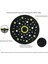 4 Adet 150MM 5/16 Konu 52 Delik Orta Yoğunluk Rastgele Orbital Zımpara Makinesi Kanca ve Döngü Destek Pedi Ceros ile Uyumlu (Yurt Dışından) 4