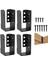 Gizli Kiriş Askısı 4pcs, 2INX4IN Dış Mekan Gizli Flanşlı Hafif Kiriş Braketi, Q235B Çelik Toz Kaplamalı Kiriş Askısı (Yurt Dışından) 2