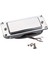 2x Krom Gümüş Mini Lp Gitar Humbucker Mühürlü Pick Up Müzik Onarım Parçaları (Yurt Dışından) 2