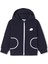 Lacivert Pike Kapüşonlu Fermuarlı Kız Çocuk Sweatshirt 1