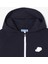 Lacivert Pike Kapüşonlu Fermuarlı Kız Çocuk Sweatshirt 3