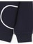 Lacivert Pike Kapüşonlu Fermuarlı Kız Çocuk Sweatshirt 4