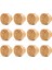 12 Parça 35MM Boho Dresser Kolları Rattan Kolları Ahşap Çekmece Kolları Yuvarlak Ahşap Dresser Kolları Vidalar Ile, Doğa (Yurt Dışından) 1