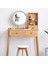 12 Parça 35MM Boho Dresser Kolları Rattan Kolları Ahşap Çekmece Kolları Yuvarlak Ahşap Dresser Kolları Vidalar Ile, Doğa (Yurt Dışından) 3
