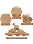 Ahşap Hayvan Dolap Kolları Dekoratif Dresser Kolları Vidalar ile Dresser Çeker Ahşap Deniz Woodland Hayvanlar Kolları 6 Adet (Yurt Dışından) 4
