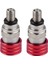 8x Motocross M5X0.8CM Çatal Hava Tahliye Tahliye Vanası YZ85 YZ125 YZ250 YZ450F 250RX Kırmızı (Yurt Dışından) 5