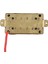 4x Elektro Gitar Humbucker Manyetikler Köprü Alnico V Siyah (Yurt Dışından) 5