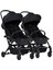 Connect Siyah Ikiz Bebek Arabası 0-25 kg 2