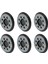 6x 5 Inç Kanca ve Döngü Yedek Zımpara Pedi -Fit DWE6421/6421K, DWE6423/6423K, DCW210B Rastgele Parça Zımpara Makinesi (Yurt Dışından) 1