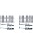 80 Adet Metal Kendinden Tahrikli Ankraj Alçıpan Dübelleri Vidalı 4.5 x 35MM Tek Katmanlı ve Çift Kaplamalı Alçıpan Için (Yurt Dışından) 1