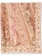 Pembe Desenli Yün Throw 2