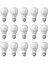 9W A60 E27 820 Lümen 6500K Beyaz Işık 15'li LED Ampul 3