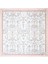 Toile De Jouy Koyu Pembe Battaniye 1