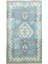 Larache Geometrik Tasarımlı Mavi Halı 171X295 cm 1
