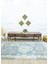 Larache Geometrik Tasarımlı Mavi Halı 171X295 cm 2