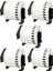 Doldurulabilir 62MM x 30.48M Sürekli Beyaz Uzunlukta Kağıt Bant Etiketleri ile DK22205 Için 5 Rulo Uyumlu (Yurt Dışından) 1