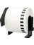 Doldurulabilir 62MM x 30.48M Sürekli Beyaz Uzunlukta Kağıt Bant Etiketleri ile DK22205 Için 5 Rulo Uyumlu (Yurt Dışından) 3