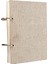 Retro Spiral Eskiz Defteri Keten Sert Kapak 120 Sayfa 160 Gsm Kalın Yeniden Doldurulabilir Gevşek Yapraklı Defter Sert Kapak (32K) (Yurt Dışından) 1