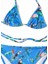 Blu Mavi Kız Çocuk Bikini Takımı 3