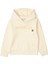 Krem Kapüşonlu Kız Çocuk Sweatshirt 1