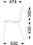 Eon Gri Metal Sandalye 5