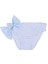 Ash Çizgili Mavi Kız Bebek Bikini Alt 1